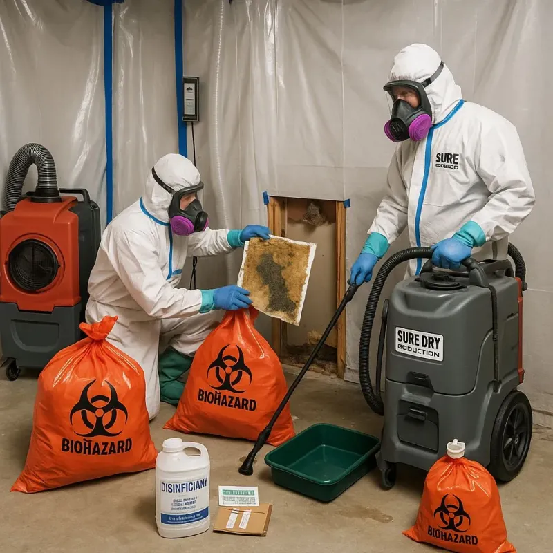 Contaminated Water Handling Protocols process in Roseland, NJ