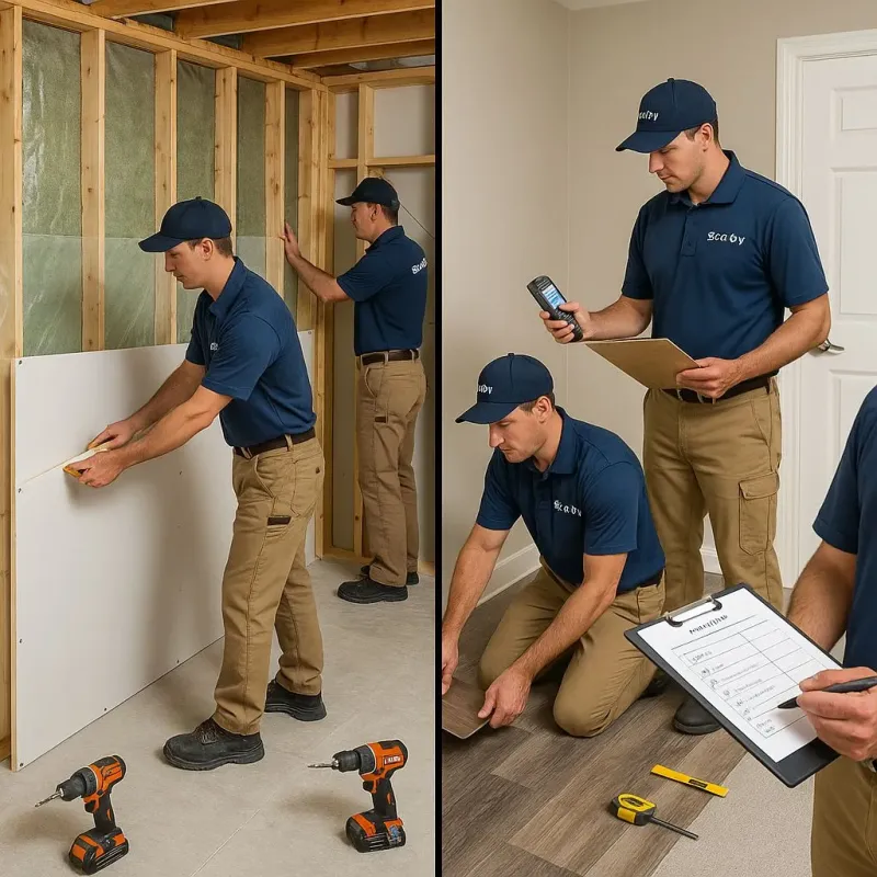Repairs and Reconstruction process in Roseland, NJ